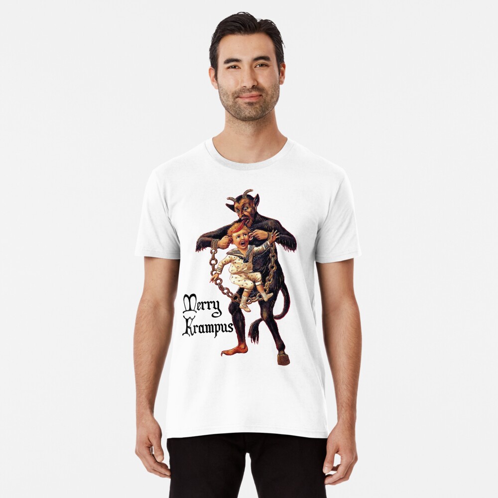 merry krampus t shirt