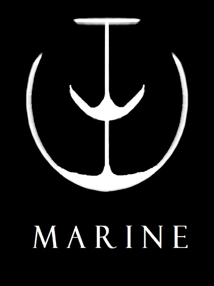 Marine(Anchor) Sticker for Sale by Q-Korean