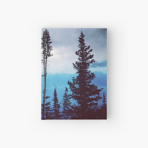 Midnight Blue Sunset Hardcover Journal