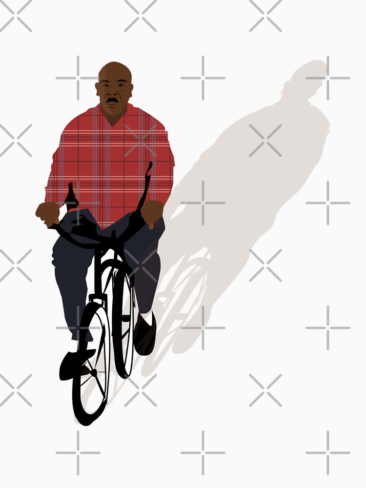 Illustration Of Debo Riding Bike T Shirt By Samuelmolina Redbubble