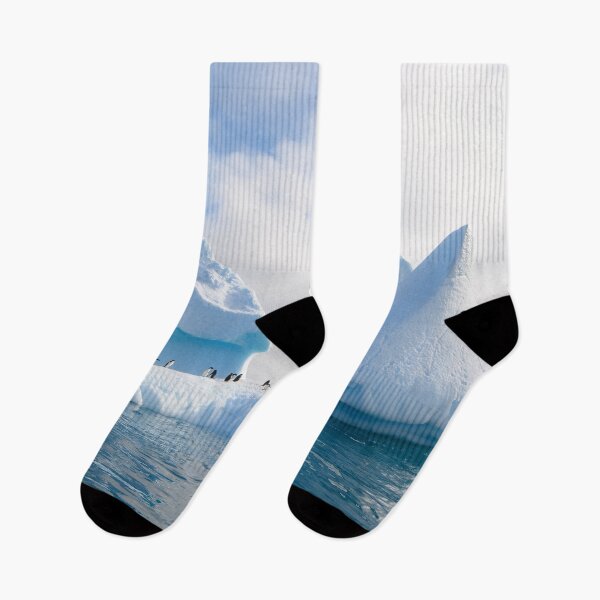Item preview, Penguin Iceberg Antarctica designed and sold by Junkyardmax.