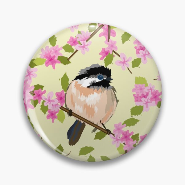 Item preview, Spring Flowers And Birds Seamless Pattern  designed and sold by Ayesha Saleem.