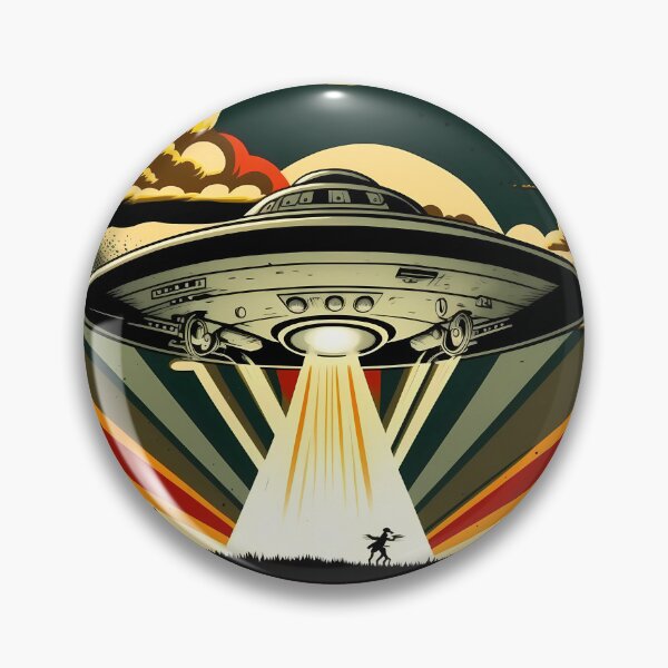 Item preview, UFO Sightings: A Close Encounter with Mysterious Flying Objects designed and sold by RafaelVanti.