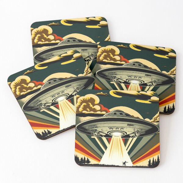 Item preview, UFO Sightings: A Close Encounter with Mysterious Flying Objects designed and sold by RafaelVanti.