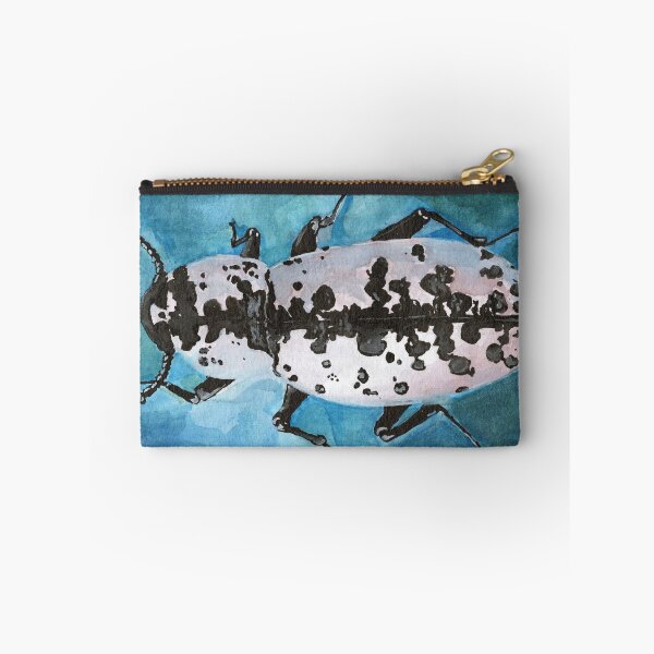 Item preview, Texas Ironclad Beetle black & white pattern by Ela Steel designed and sold by elasteel.