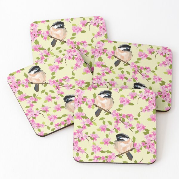 Item preview, Spring Flowers And Birds Seamless Pattern  designed and sold by Ayesha Saleem.