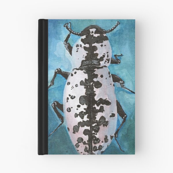 Item preview, Texas Ironclad Beetle black & white pattern by Ela Steel designed and sold by elasteel.
