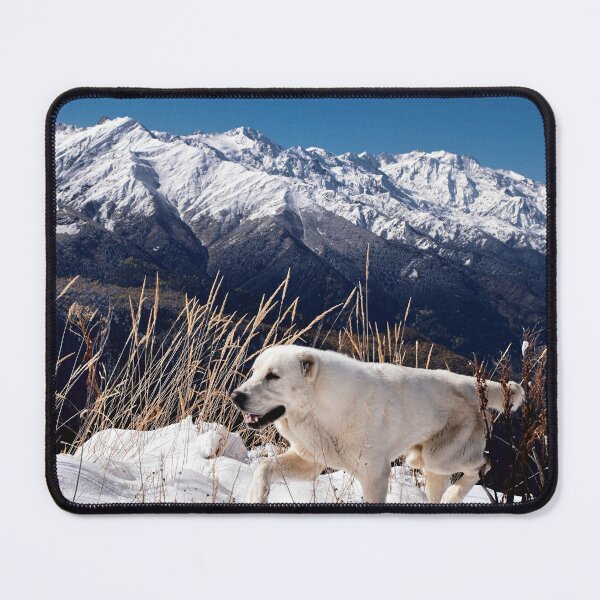Item preview, Cute Dog in The Mountains designed and sold by CraftedWithLove.