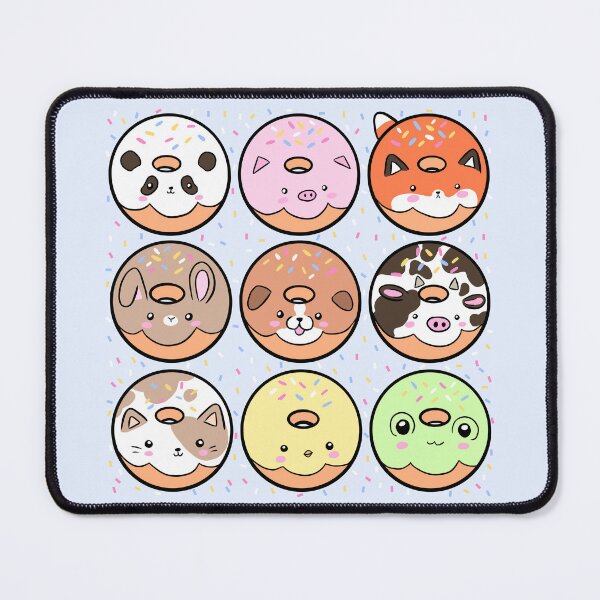 Item preview, Cute dounts animals pattern designed and sold by Yarafantasyart.