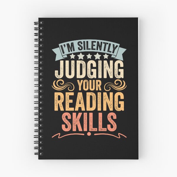Item preview, I'm Silently Judging Funny Reading Skills For An ELA Teacher designed and sold by Nessshirts.