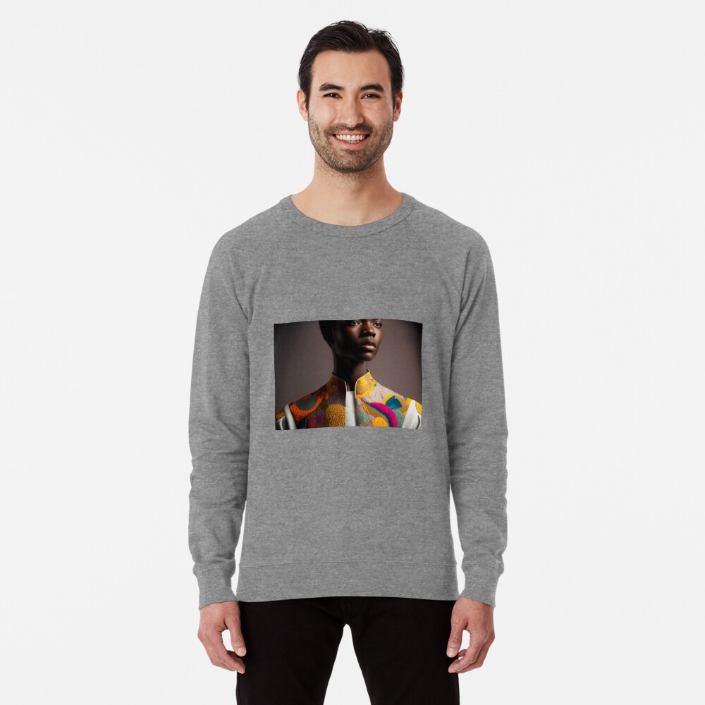 Item preview, Lightweight Sweatshirt designed and sold by AI-nspiration.