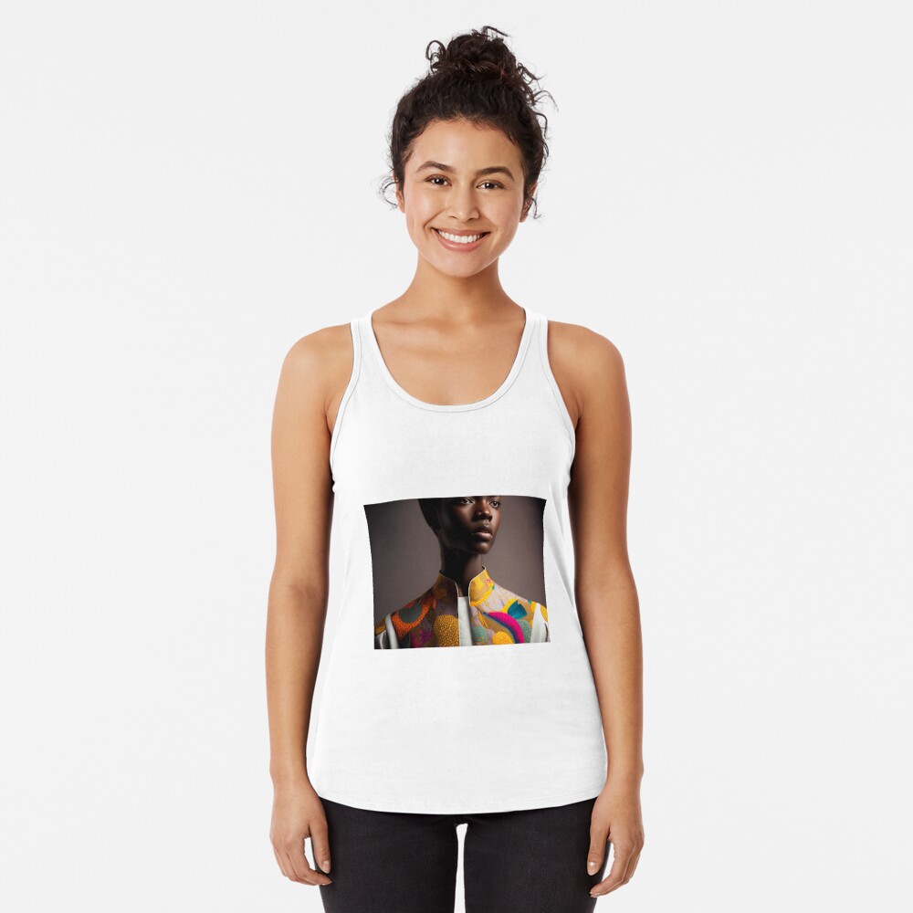 Item preview, Racerback Tank Top designed and sold by AI-nspiration.