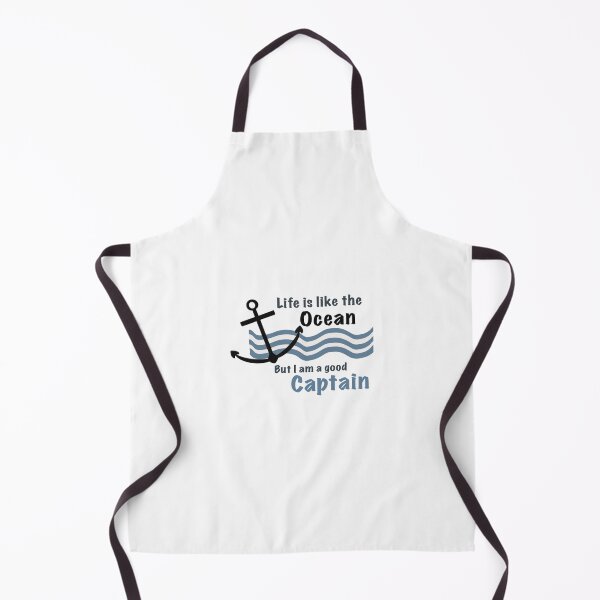 Item preview, Life is like the ocean but i am a good captain designed and sold by Manar Altaweel.