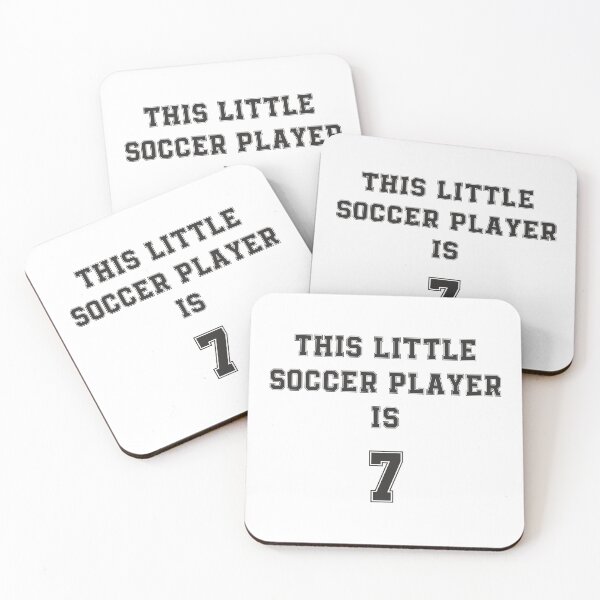 Item preview, Este pequeño futbolista tiene 7 años designed and sold by Wanc Designs.