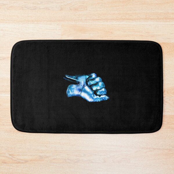 Item preview, Blue Leather Gloved Fist designed and sold by PPPimp.