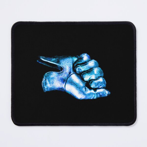 Item preview, Blue Leather Gloved Fist designed and sold by PPPimp.