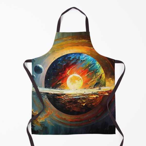Item preview, Space Galaxy - Solar System - Vibrant Planets - Leonid Afremov Inspired designed and sold by Viperzx.