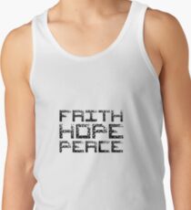 Faith, hope, peace Tank Top
