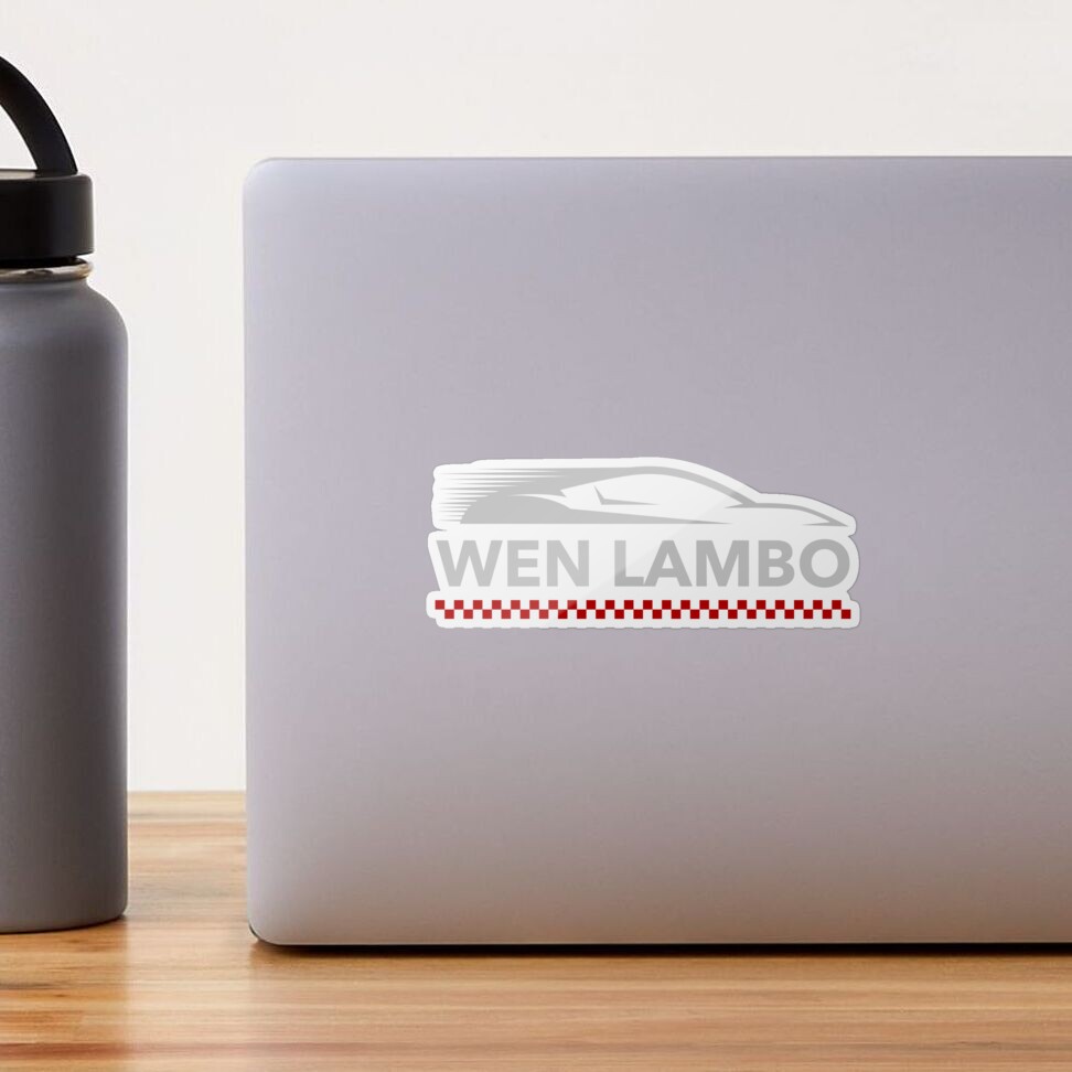 Wen Lambo Meme Funny Crypto