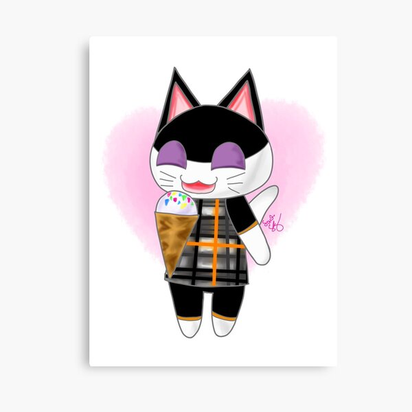 Acnl Cats Canvas Prints Redbubble - punchy ac roblox