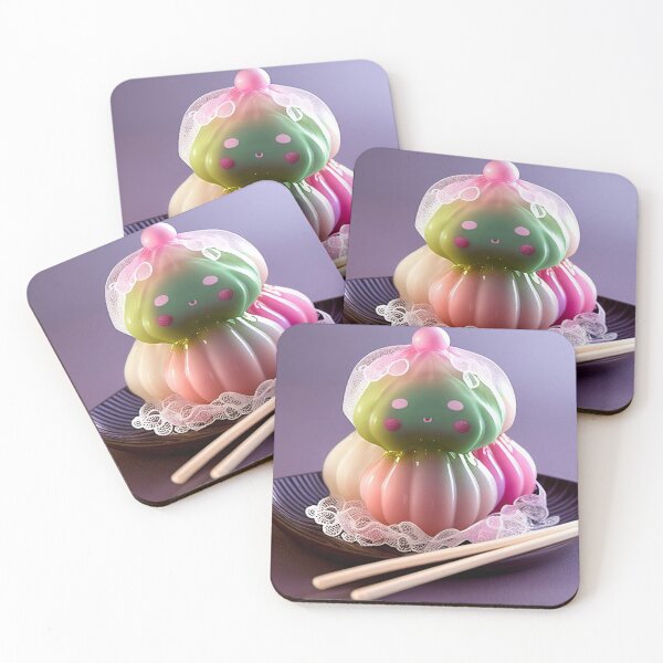 Item preview, Haunted Wagashi Matcha Pink Lady designed and sold by FarmDYea.