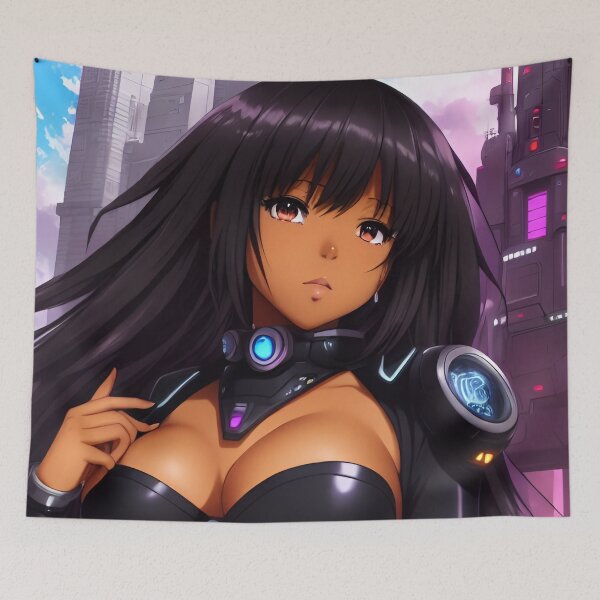 Item preview, Purple Crush | Black Anime Girl designed and sold by blackanimemecca.