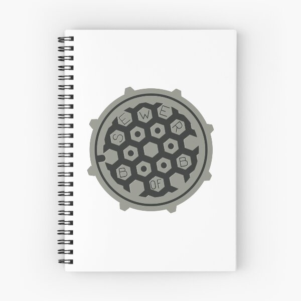Item preview, Exploring the Depths of New York City's Sewers: A Look into the BB Manhole designed and sold by URDesignHere.