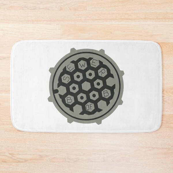 Item preview, Exploring the Depths of New York City's Sewers: A Look into the BB Manhole designed and sold by URDesignHere.
