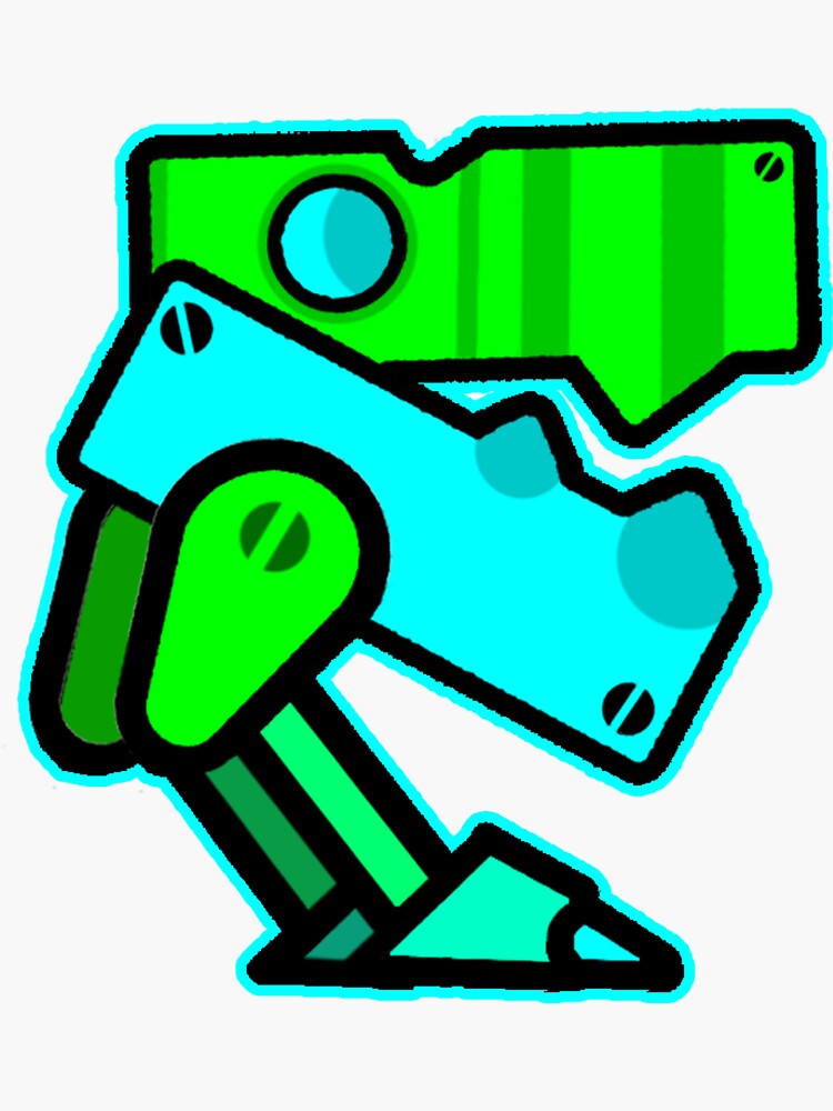 "Geometry dash unblocked level" Sticker for Sale by xachanani Redbubble