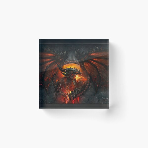 Item preview, UPDATED: DEATHWING DRAGON  WOW (PREMIUM) designed and sold by gaboka20.