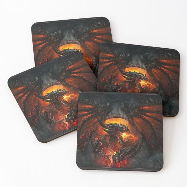 Item preview, UPDATED: DEATHWING DRAGON  WOW (PREMIUM) designed and sold by gaboka20.