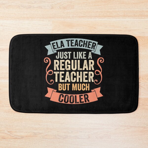 Item preview, Vintage ELA Teacher Just Like A Regular Teacher But Cooler designed and sold by Nessshirts.