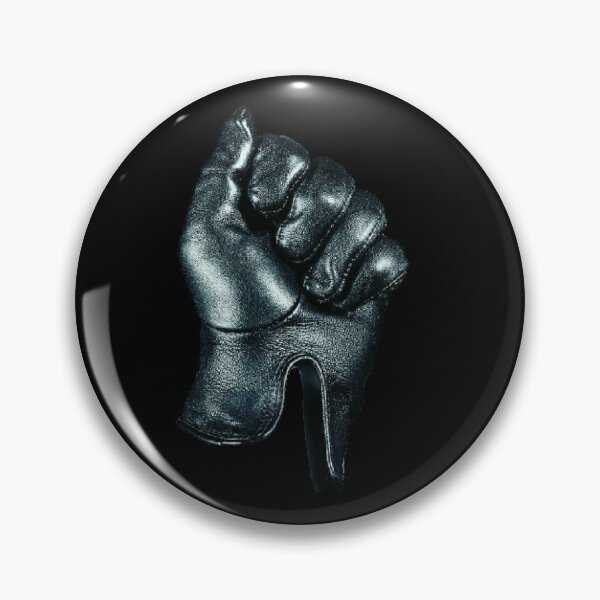 Item preview, Black Leather Gloved Fist designed and sold by PPPimp.