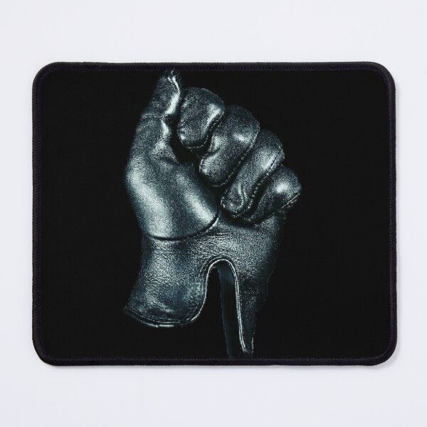 Item preview, Black Leather Gloved Fist designed and sold by PPPimp.
