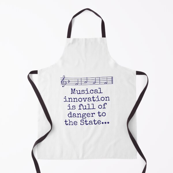 Aperçu de l'œuvre Musical Innovation Is Full Of Danger - Music Quote créée et vendue par CrankyOldDude.