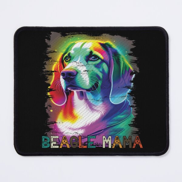 Item preview, Colorful Beagle Mama Cute Dog Mom designed and sold by Trendy Valley .