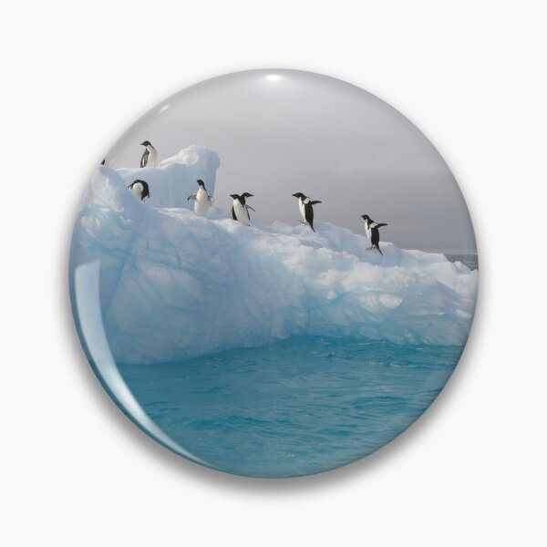 Item preview, Adélie penguin Iceberg Antarctica designed and sold by Junkyardmax.