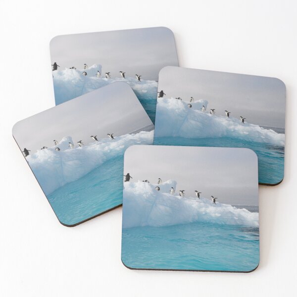 Item preview, Adélie penguin Iceberg Antarctica designed and sold by Junkyardmax.