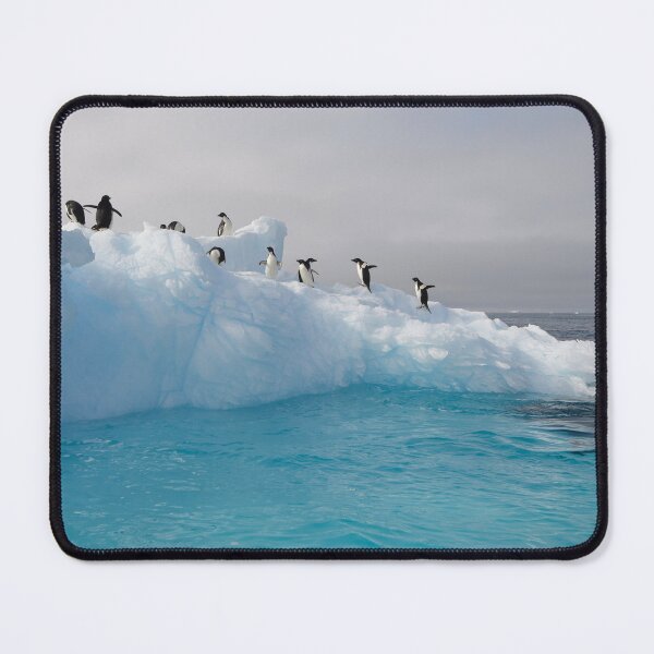Item preview, Adélie penguin Iceberg Antarctica designed and sold by Junkyardmax.