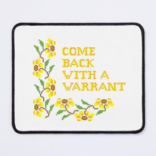 Item preview, Come back with a warrant designed and sold by LCreativeGroup.