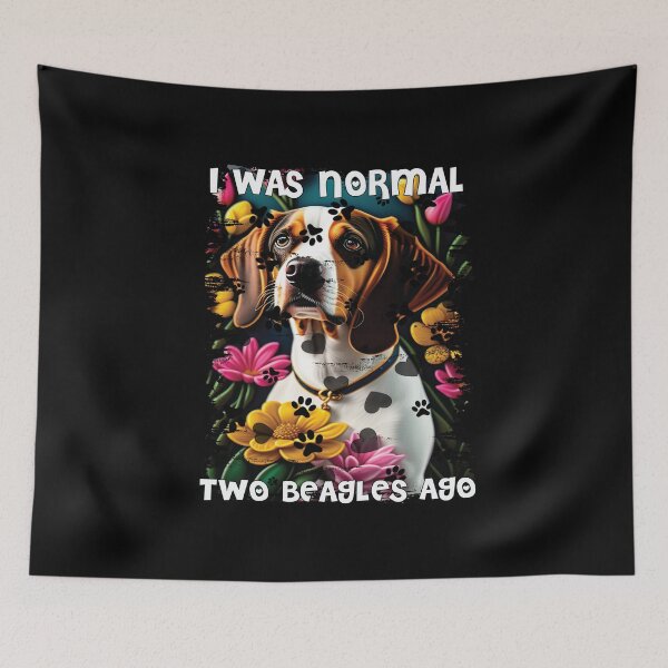 Artikelvorschau, Ich war vor 2 Spürhunden normal Lustiger Spürhund-Hundeliebhaber entworfen und verkauft von Trendy Valley .