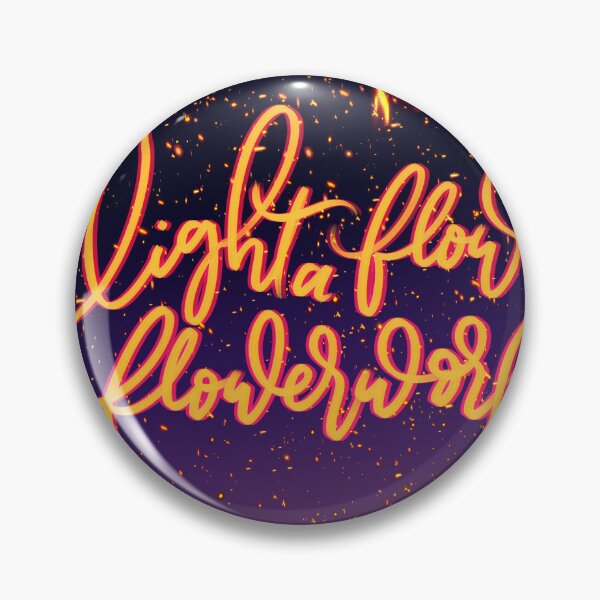 Item preview, Light A Flower Flowerwork (Purple) designed and sold by joyfulreader03.