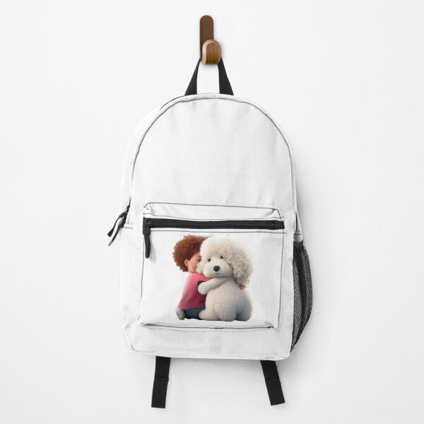 Item preview, Squee-lovable: A Heart-Warming Hug Between Dog and Owner designed and sold by Furry-BFF.