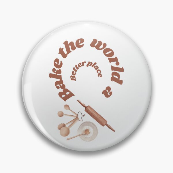 Item preview,   Bake the world a better place. designed and sold by Speckledfrog.
