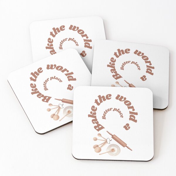 Item preview,   Bake the world a better place. designed and sold by Speckledfrog.