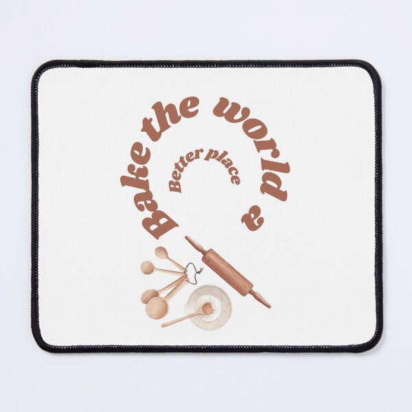 Item preview, Bake the world a better place. designed and sold by Speckledfrog.