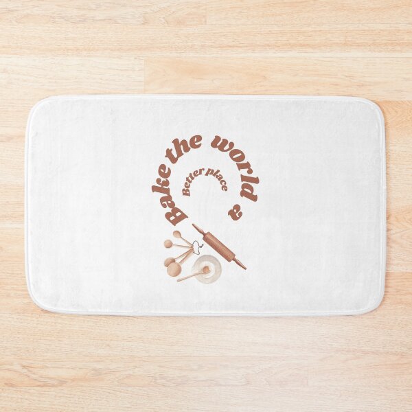 Item preview,   Bake the world a better place. designed and sold by Speckledfrog.