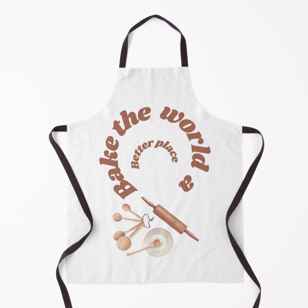 Item preview, Bake the world a better place. designed and sold by Speckledfrog.