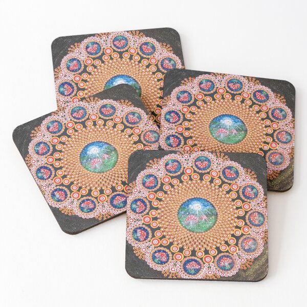 Item preview, Fairy Ring Mandala designed and sold by Frankey Craig.