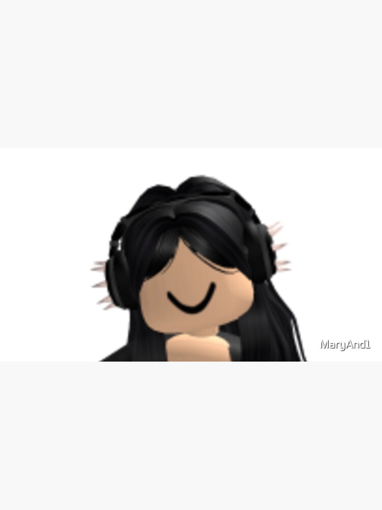 Kat's Roblox Avatar Official Merch! (Black) | Art Board Print